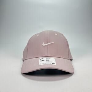 Nike Club Cap Mauve Adjustable Back Strap Dri-Fit Unstructured Swoosh Hat Sz XL